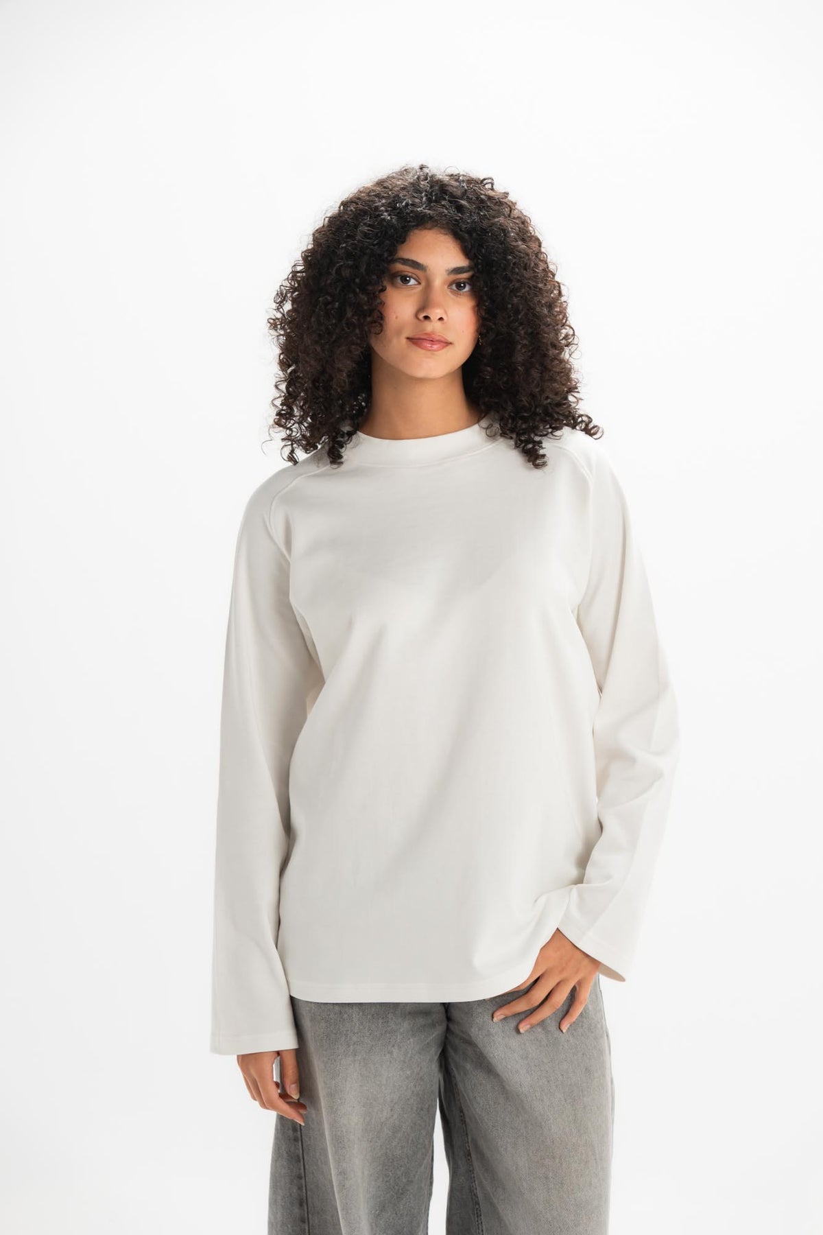 Essential Long Sleeve - White