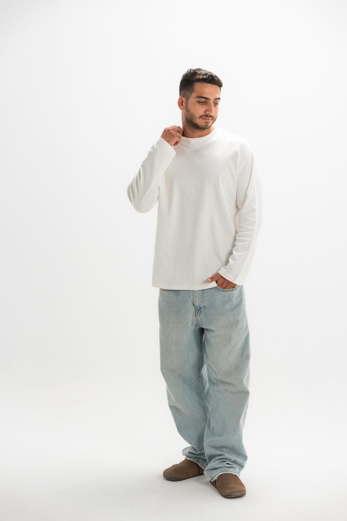Essential Long Sleeve - White